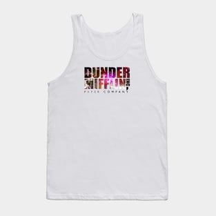 The Office Dunder Mifflin logo (GALACTIC Edition) Tank Top